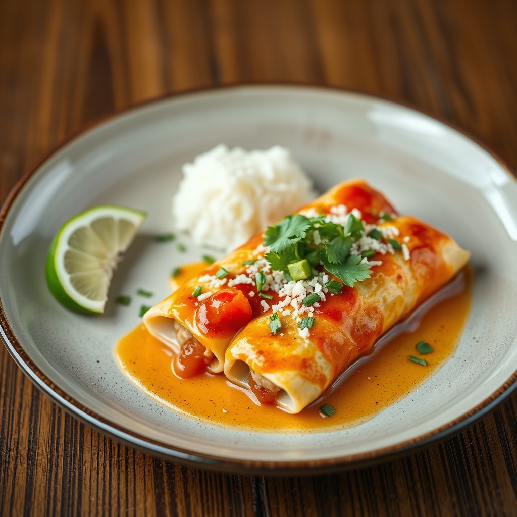 Chicken Enchiladas